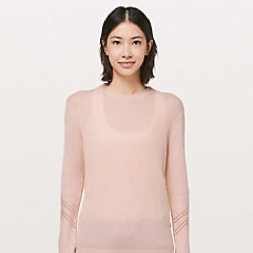 Lululemon - Blush Pink Sweater Size Sz 2